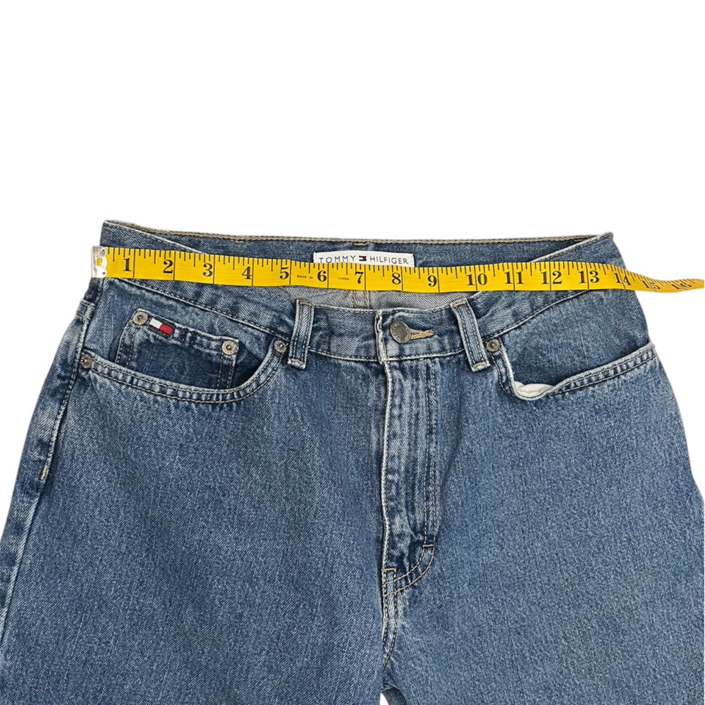 Tommy Hilfiger Cropped Boyfriend jeans 2002 Sz 8 - Picture 6 of 9